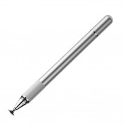 Baseus Golden Cudgel Capacitive Stylus Pen (ACPCL-0S) - тъч писалка за капацитивни дисплеи и химикал за писане (сребрист)