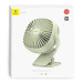 Baseus Box Clamping Fan - настолен вентилатор с щипка за закачане върху бюро или плоскости (зелен) 7