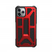 Urban Armor Gear Monarch Case - удароустойчив хибриден кейс за iPhone 11 Pro Max (червен) 3