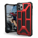 Urban Armor Gear Monarch Case - удароустойчив хибриден кейс за iPhone 11 Pro Max (червен) 1