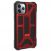 Urban Armor Gear Monarch Case - удароустойчив хибриден кейс за iPhone 11 Pro Max (червен) 4