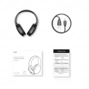 Baseus Encok Wireless Bluetooth Headphones D02 - безжични блутут слушалки за мобилни устройства (черен) 9