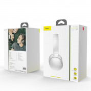 Baseus Encok Wireless Bluetooth Headphones D02 (white) 10