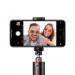 Baseus Fully Folding Bluetooth Tripod Selfie Stick - разтегаем безжичен селфи стик и трипод за мобилни телефони (черен-червен) 6
