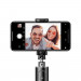 Baseus Fully Folding Bluetooth Tripod Selfie Stick - разтегаем безжичен селфи стик и трипод за мобилни телефони (черен-сребрист) 6