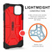 Urban Armor Gear Plasma - удароустойчив хибриден кейс за iPhone 11 Pro Max (червен) 6