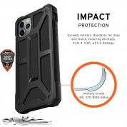 Urban Armor Gear Monarch Case - удароустойчив хибриден кейс за iPhone 11 Pro Max (черен) 5