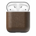 Nomad Leather Case - кожен (естествена кожа) кейс за Apple Airpods (тъмнокафяв) 1