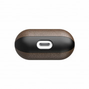 Nomad Leather Case - кожен (естествена кожа) кейс за Apple Airpods (тъмнокафяв) 6