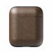 Nomad Leather Case - кожен (естествена кожа) кейс за Apple Airpods (тъмнокафяв) 2