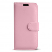 Case FortyFour No.11 Case - кожен калъф с поставка за iPhone 11 Pro (розов)