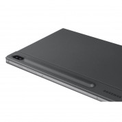 Samsung Book Cover EF-BT860PJEGWW - хибриден калъф и поставка за Samsung Galaxy Tab S6 (сив) 6