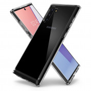 Spigen Crystal Hybrid Case - хибриден кейс с висока степен на защита за Samsung Galaxy Note 10 (прозрачен) 5