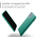 Mujjo Full Leather Case - кожен (естествена кожа) кейс за iPhone 11 Pro (зелен) 2