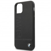 BMW Signature Genuine Leather Soft Case - кожен кейс (естествена кожа) за iPhone 11 (черен) 1