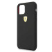 Ferrari Hard Silicone Case - силиконов (TPU) калъф за iPhone 11 Pro (черен) 3