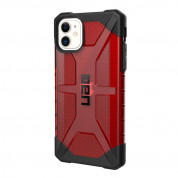 Urban Armor Gear Plasma - удароустойчив хибриден кейс за iPhone 11 (червен) 1