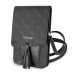 Guess Wallet Universal Phone Bag - кожена чанта (портфейл) с презрамка (черен)  1