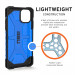 Urban Armor Gear Plasma - удароустойчив хибриден кейс за iPhone 11 (син) 5