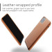 Mujjo Full Leather Case - кожен (естествена кожа) кейс за iPhone 11 Pro Max (кафяв) 4