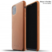 Mujjo Full Leather Case for iPhone 11 Pro Max (brown)