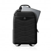 Mercedes-Benz Backpack - дизайнерска раница за преносими компютри до 15.6 инча (черна)