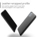 Mujjo Full Leather Case - кожен (естествена кожа) кейс за iPhone 11 Pro Max (черен) 5