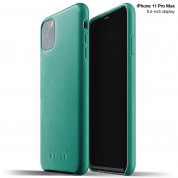 Mujjo Full Leather Case for iPhone 11 Pro Max (alpine green)