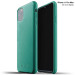 Mujjo Full Leather Case - кожен (естествена кожа) кейс за iPhone 11 Pro Max (зелен) 1