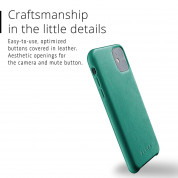 Mujjo Full Leather Case for iPhone 11 (alpine green) 4
