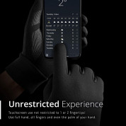 Mujjo All New Touchscreen Gloves Size L - качествени зимни ръкавици за тъч екрани (черен) 5