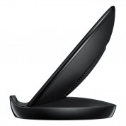 Samsung Wireless Charger Stand EP-N5105TB, 9W - поставка (пад) с Fast Charge за безжично захранване (черен)  1