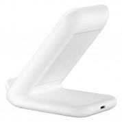Samsung Wireless Charger Stand EP-N5200TW, 15W - поставка (пад) с Fast Charge за безжично захранване (бял) 2