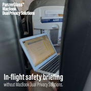 PanzerGlass Magnetic Privacy - магнитно защитно покритие с определен ъгъл на виждане за дисплея на MacBook Air 13 (2018-2020), MacBook Pro Touch Bar 13 (2016-2020), MacBook Pro 13 (2016-2020) 6