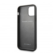 Ferrari Heritage Quilted Leather Hard Case - кожен кейс (естествена кожа) за iPhone 11 (черен) 5