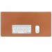 JT Berlin Leather Desk Pad XL Kreuzberg - коженa подложка (пад) за мишка и клавиатура (кафяв) 1