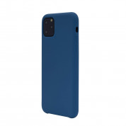 JT Berlin Steglitz Silicone Case - силиконов калъф за iPhone 11 Pro Max (тъмносин) 1