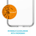 Speck Presidio Stay Clear Case - удароустойчив хибриден кейс за iPhone 11 Pro Max (прозрачен) 10