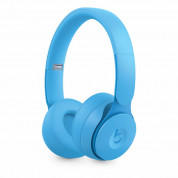 Beats Solo Pro Wireless Noise Cancelling Headphones - професионални безжични слушалки с микрофон и управление на звука (светлосин)
