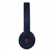 Beats Solo 3 Wireless On-Ear Headphones Beats Club Collection - професионални безжични слушалки с микрофон и управление на звука (тъмносин) 1