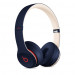 Beats Solo 3 Wireless On-Ear Headphones Beats Club Collection - професионални безжични слушалки с микрофон и управление на звука (тъмносин) 5