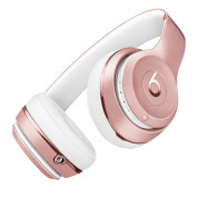 Beats Solo 3 Wireless On-Ear Headphones - професионални безжични слушалки с микрофон и управление на звука (розово злато) 4