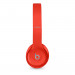Beats Solo 3 Wireless On-Ear Headphones - професионални безжични слушалки с микрофон и управление на звука (светлочервен) 2