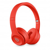 Beats Solo 3 Wireless On-Ear Headphones - професионални безжични слушалки с микрофон и управление на звука (светлочервен) 4