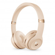 Beats Solo 3 Wireless On-Ear Headphones - професионални безжични слушалки с микрофон и управление на звука (златист)