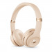 Beats Solo 3 Wireless On-Ear Headphones - професионални безжични слушалки с микрофон и управление на звука (златист) 1