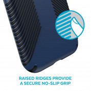 Speck Presidio Grip Case - удароустойчив хибриден кейс за iPhone 11 (черен) 5