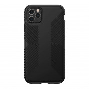 Speck Presidio Grip Case - удароустойчив хибриден кейс за iPhone 11 Pro Max (черен)