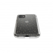 Speck Presidio Glitter Clear Case - удароустойчив хибриден кейс за iPhone 11 (прозрачен) 4
