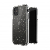Speck Presidio Glitter Clear Case - удароустойчив хибриден кейс за iPhone 11 (прозрачен) 1
